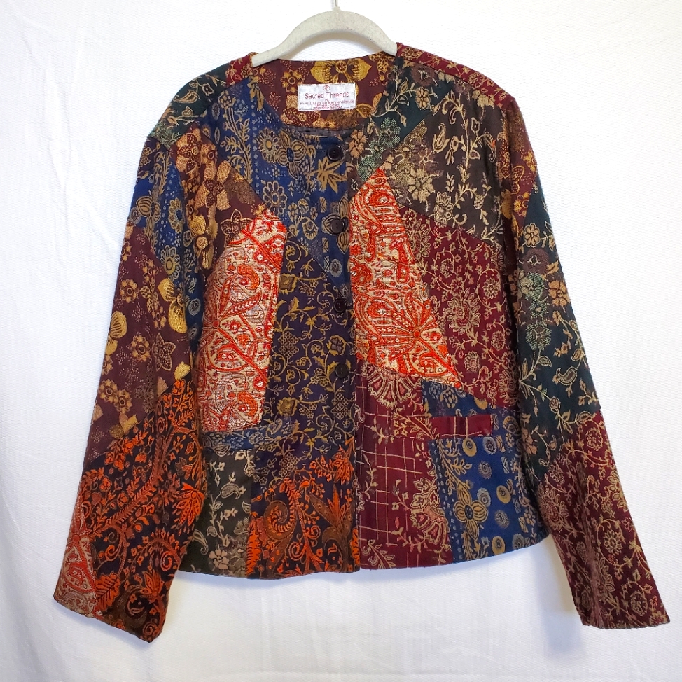 Sacred Threads Patchwork Jacket